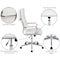 Flash Furniture White LeatherSoft Office Chair BT-20595H-2-WH-GG - alternate 9